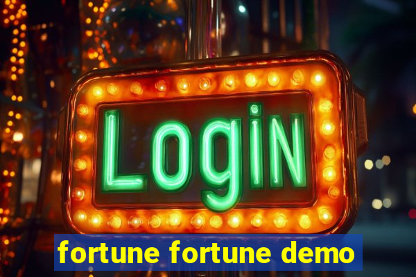 fortune fortune demo